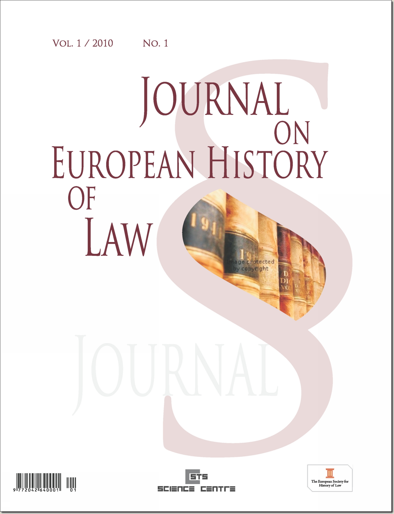 Journal On European History Of Law